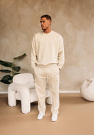 Cotton District ESSENTIAL SWEATER Sets BEIGE