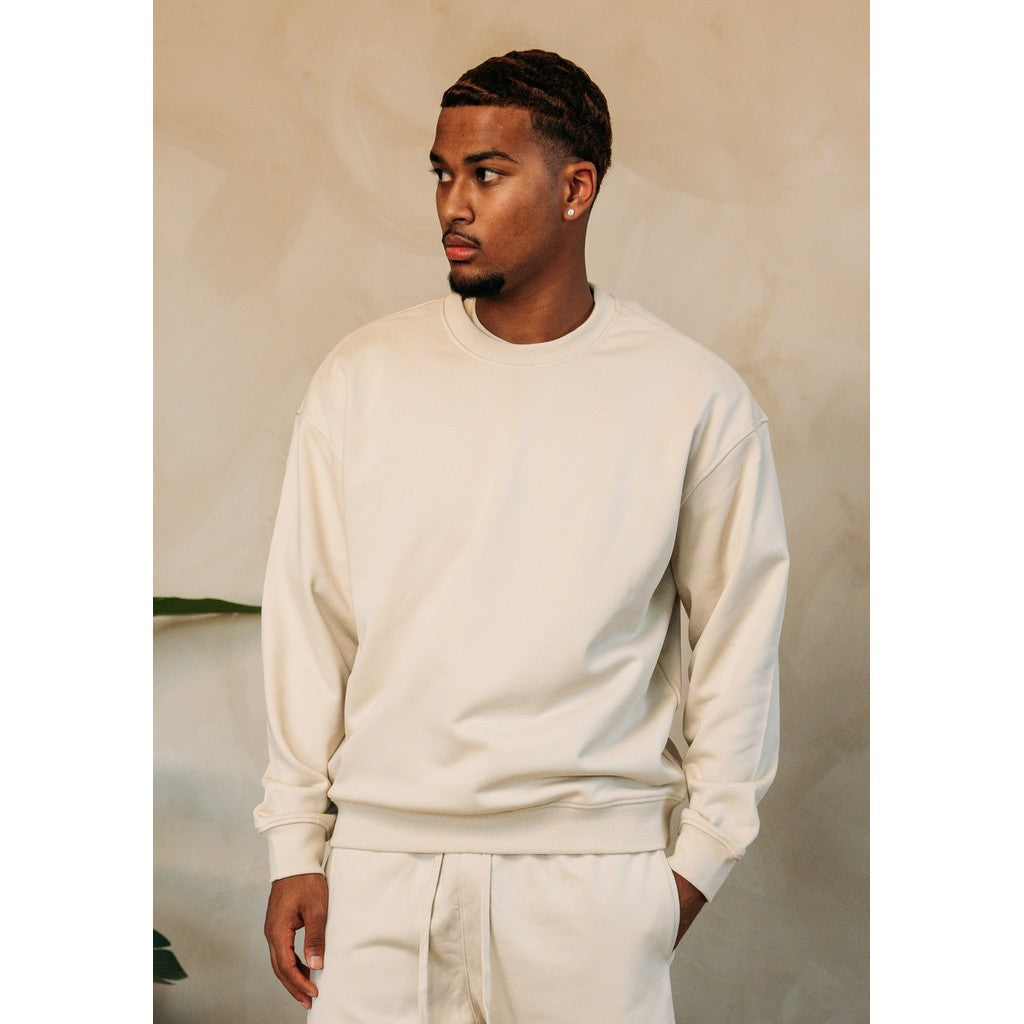 Cotton District ESSENTIAL SWEATER Sets BEIGE