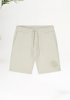 Cotton District Emblem Badge Sweat Shorts Shorts SAND