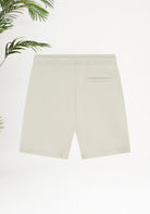Cotton District Emblem Badge Sweat Shorts Shorts SAND