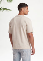 Cotton District Emblem Badge T-shirt T-Shirts SAND