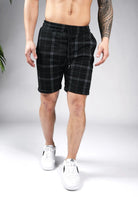Cotton District FENCE SHORTS  BLACK/GREY