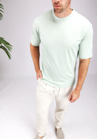 Cotton District GLOSS T-SHIRT T-Shirts MINT