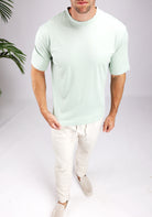 Cotton District GLOSS T-SHIRT T-Shirts MINT