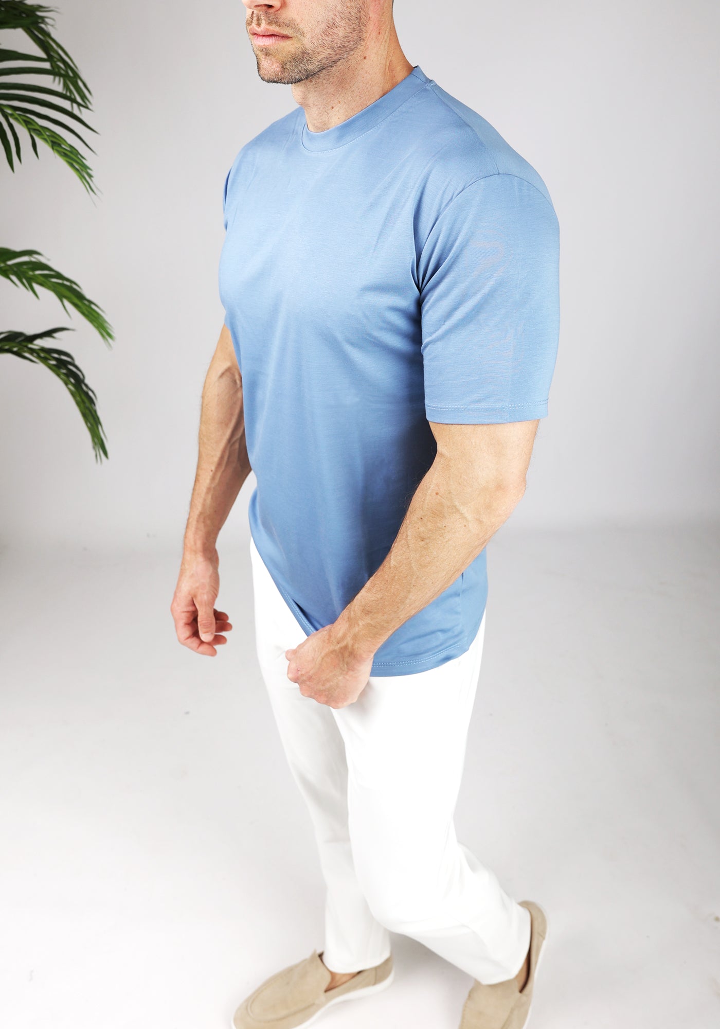 Cotton District GLOSS T-SHIRT T-Shirts OCEAN