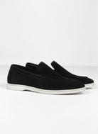 Cotton District LOAFERS SUEDE LOW  BLACK