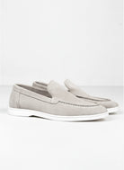 Cotton District LOAFERS SUEDE LOW  GREY