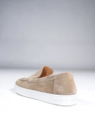 Cotton District LOAFERS SUEDE MID  BEIGE
