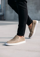 Cotton District LOAFERS SUEDE MID  BEIGE