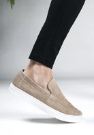 Cotton District LOAFERS SUEDE MID  BEIGE