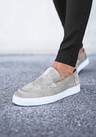Cotton District LOAFERS SUEDE MID  GREY