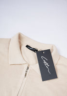 Cotton District LONGSLEEVE POLO  BEIGE