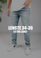 Cotton District LONG LOOSE FIT JEANS  FROST BLUE