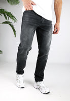 Cotton District LOOSE FIT JEANS  ANTHRACITE