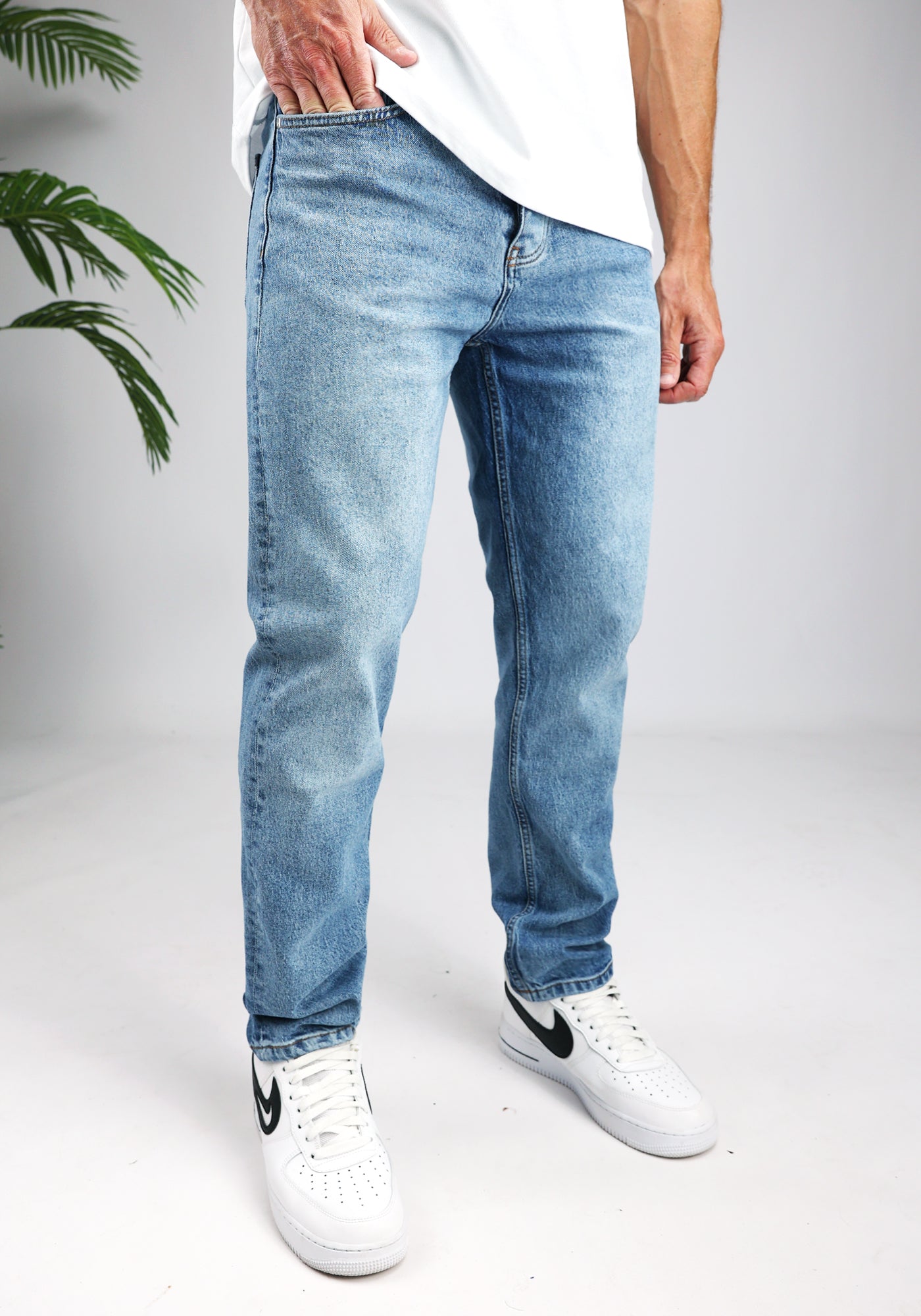 Cotton District LOOSE FIT JEANS  REGULAR BLUE