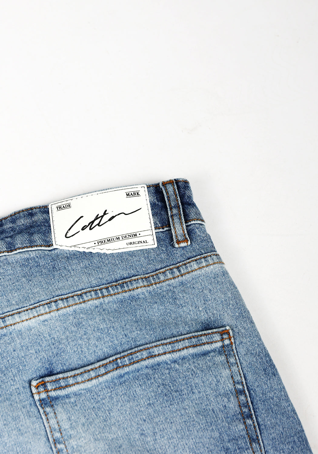 Cotton District LOOSE FIT JEANS  REGULAR BLUE