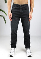 Cotton District LOOSE FIT JEANS  WASHED BLACK