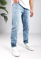 Cotton District LOOSE FIT JEANS  WASHED BLUE