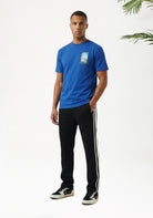 Cotton District MALELIONS AMALFI WINDOW T-SHIRT T-Shirts COBALT