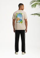 Cotton District MALELIONS AMALFI WINDOW T-SHIRT T-Shirts LIGHT PINK