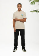 Cotton District MALELIONS AMALFI WINDOW T-SHIRT T-Shirts LIGHT PINK