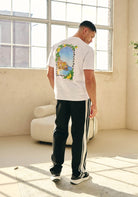 Cotton District MALELIONS AMALFI WINDOW T-SHIRT T-Shirts WHITE
