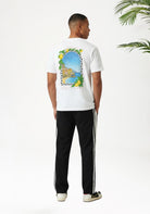 Cotton District MALELIONS AMALFI WINDOW T-SHIRT T-Shirts WHITE