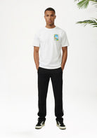 Cotton District MALELIONS AMALFI WINDOW T-SHIRT T-Shirts WHITE