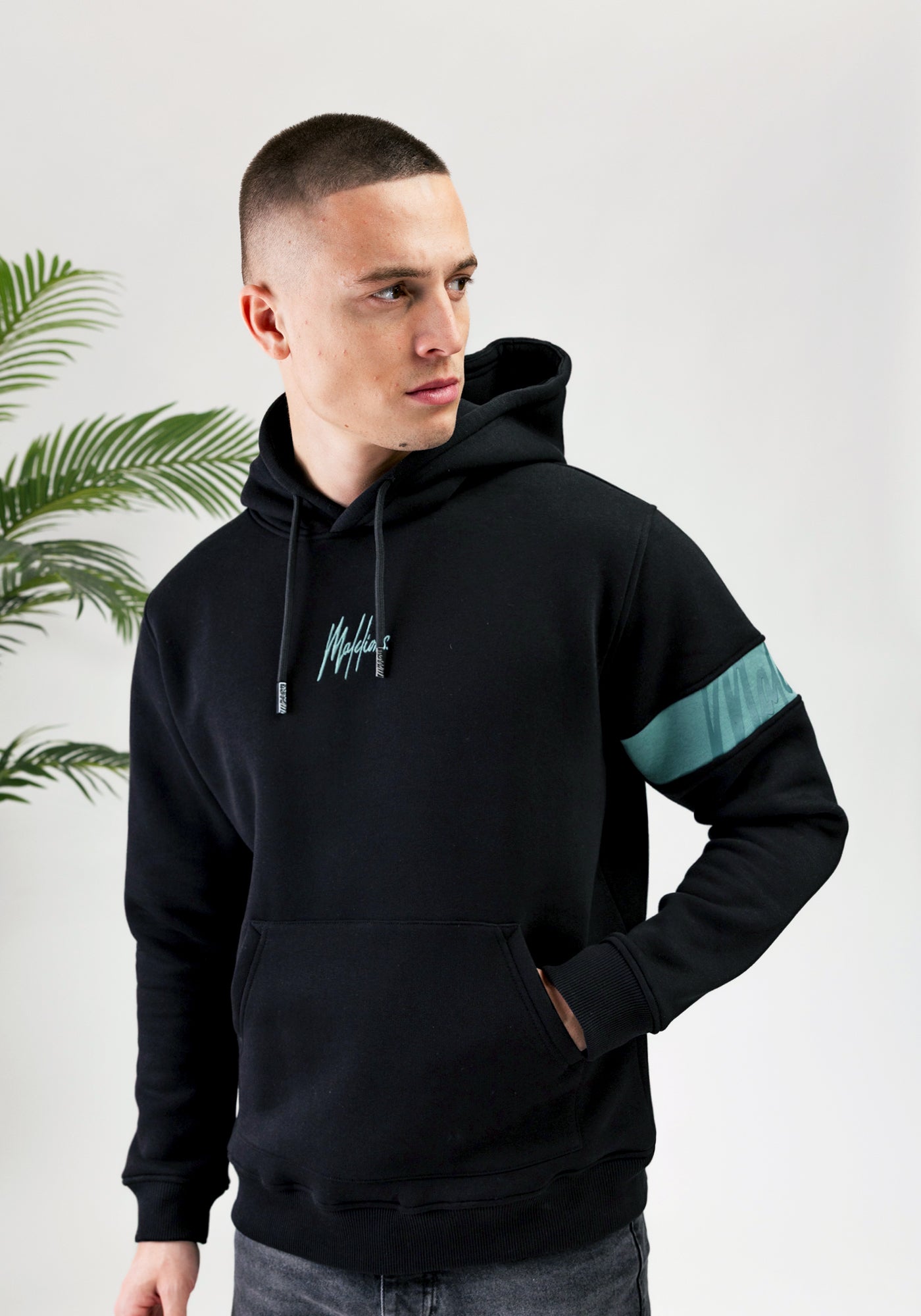 Cotton District MALELIONS CAPTAIN HOODIE  BLACK