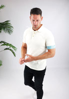 Cotton District MALELIONS CAPTAIN POLO  OFF WHITE