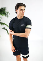 Cotton District MALELIONS CAPTAIN SET  BLACK/LIGHT GREEN