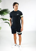 Cotton District MALELIONS CAPTAIN SET  BLACK/LIGHT GREEN