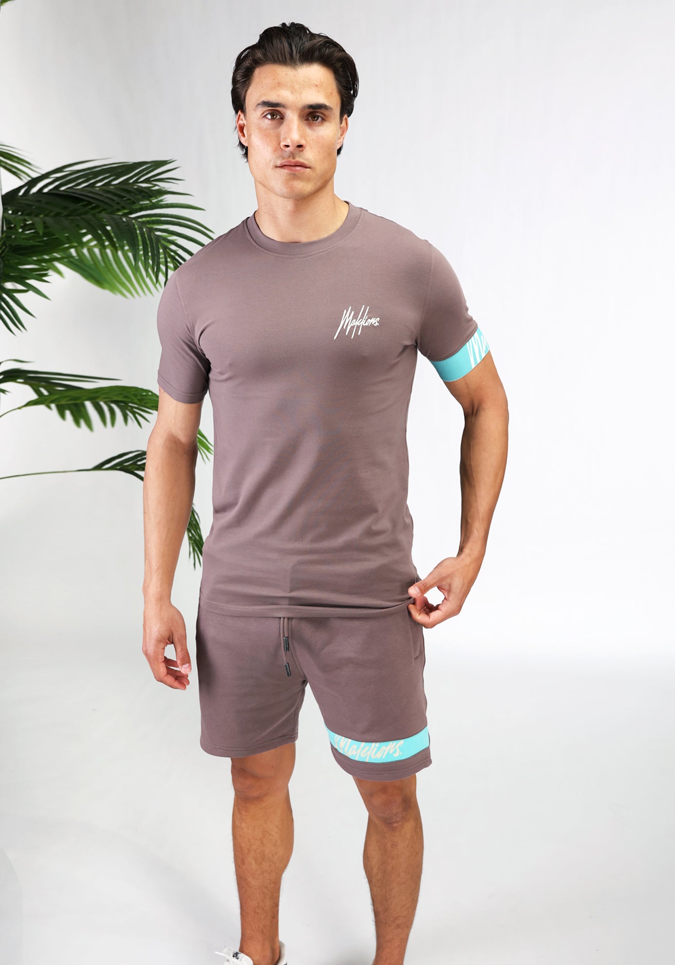 Cotton District MALELIONS CAPTAIN SET  STONE BROWN