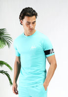 Cotton District MALELIONS CAPTAIN T-SHIRT  BRIGHT BLUE