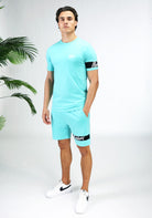 Cotton District MALELIONS CAPTAIN T-SHIRT  BRIGHT BLUE