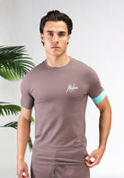 Cotton District MALELIONS CAPTAIN T-SHIRT  STONE BROWN