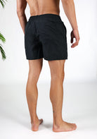 Cotton District MALELIONS CRINKLE SWIMSHORTS  BLACK