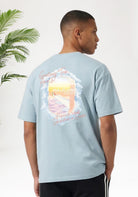 Cotton District MALELIONS DAYDREAM T-SHIRT T-Shirts ICE BLUE