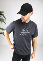 Cotton District MALELIONS ESSENTIALS T-SHIRT T-Shirts ANTHRACITE