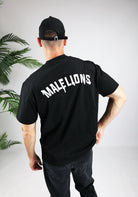 Cotton District MALELIONS GRAFFITY T-SHIRT  BLACK