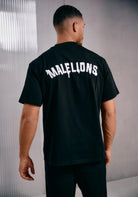 Cotton District MALELIONS GRAFFITY T-SHIRT  BLACK