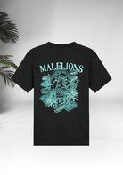 Cotton District MALELIONS JUNGLE T-SHIRT  BLACK