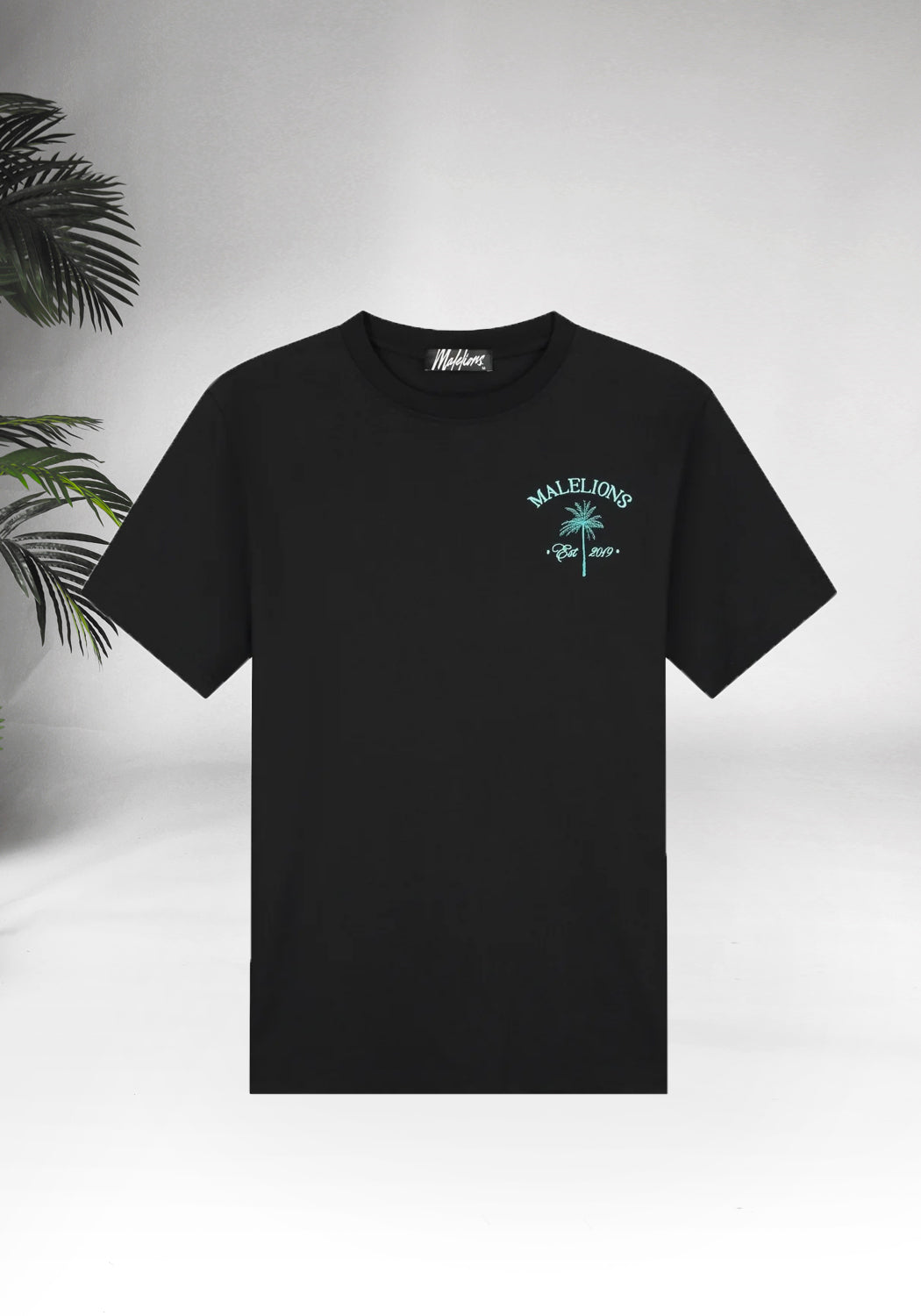 Cotton District MALELIONS JUNGLE T-SHIRT  BLACK