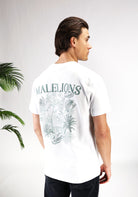 Cotton District MALELIONS JUNGLE T-SHIRT  WHITE