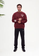Cotton District MALELIONS MEN CLASS OF 26 SWEATER Sweaters BURGUNDY