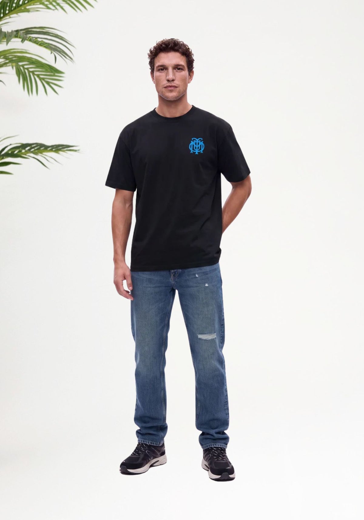 Cotton District MALELIONS MEN CLASS OF 26 T-SHIRT T-Shirts BLACK