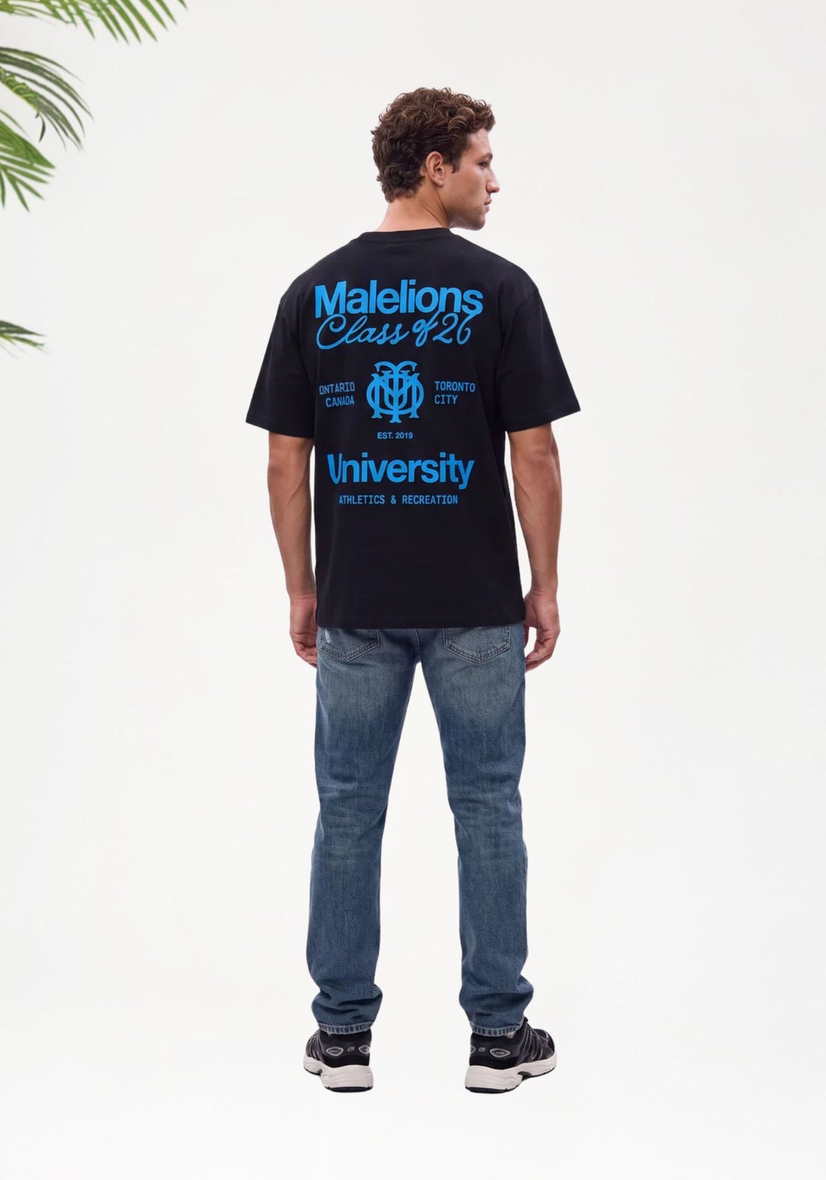 Cotton District MALELIONS MEN CLASS OF 26 T-SHIRT T-Shirts BLACK
