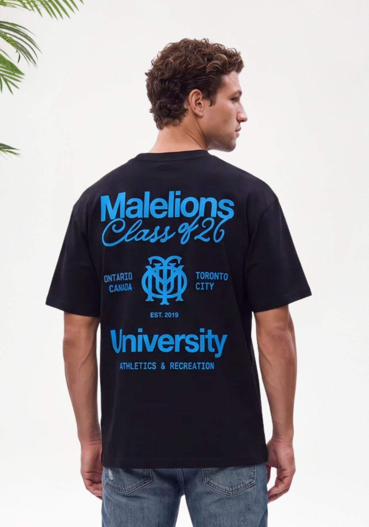 Cotton District MALELIONS MEN CLASS OF 26 T-SHIRT T-Shirts BLACK