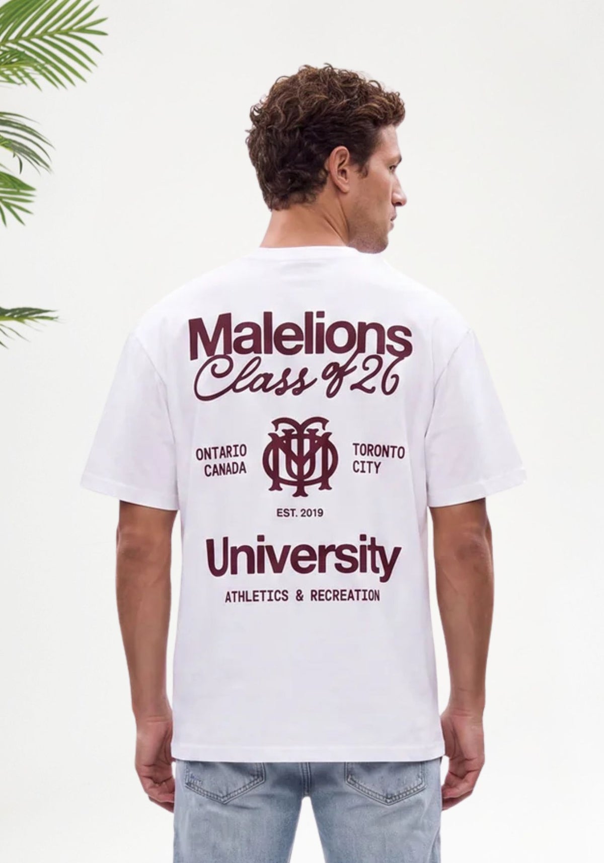 Cotton District MALELIONS MEN CLASS OF 26 T-SHIRT T-Shirts WHITE