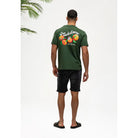 Cotton District MALELIONS MEN FRUIT COMPANY T-SHIRT T-Shirts GREEN